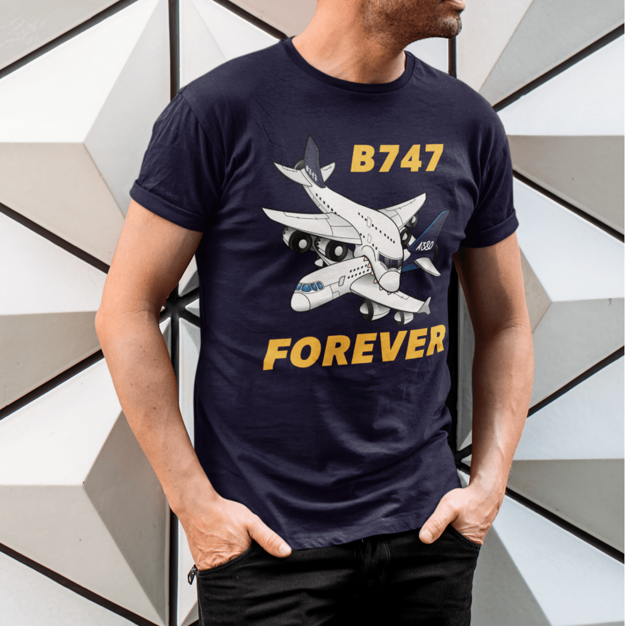 B747 Forever T-Shirt VS - 25center.com