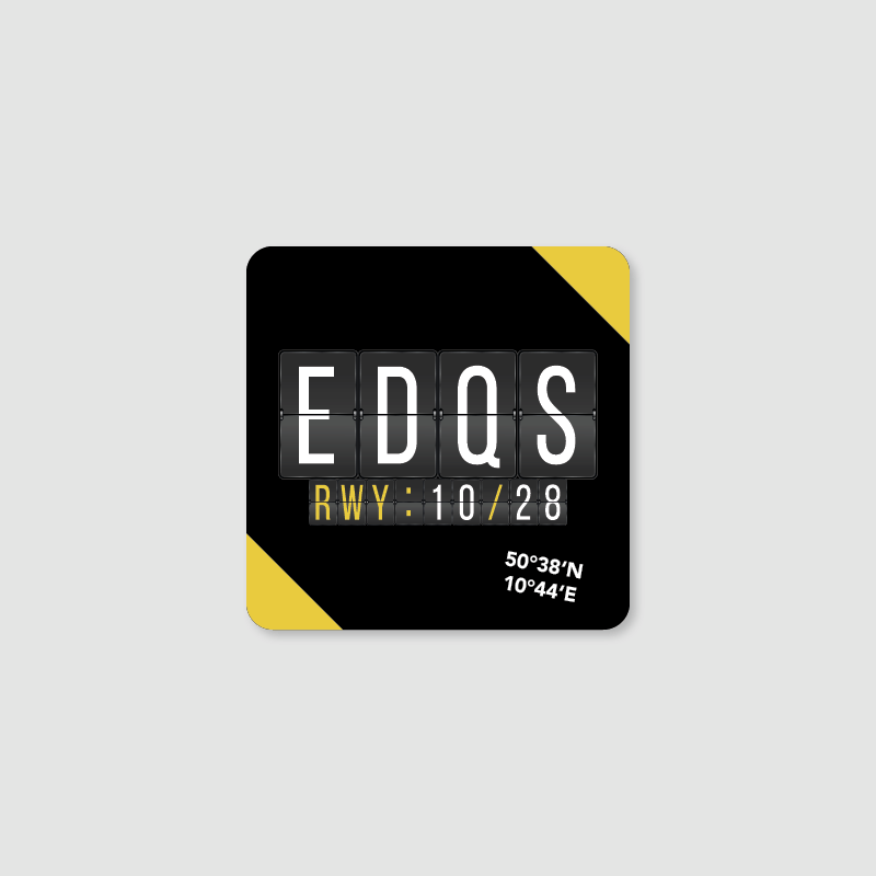 EDQS-Suhl-Goldlauter Korkuntersetzer - 25center.com