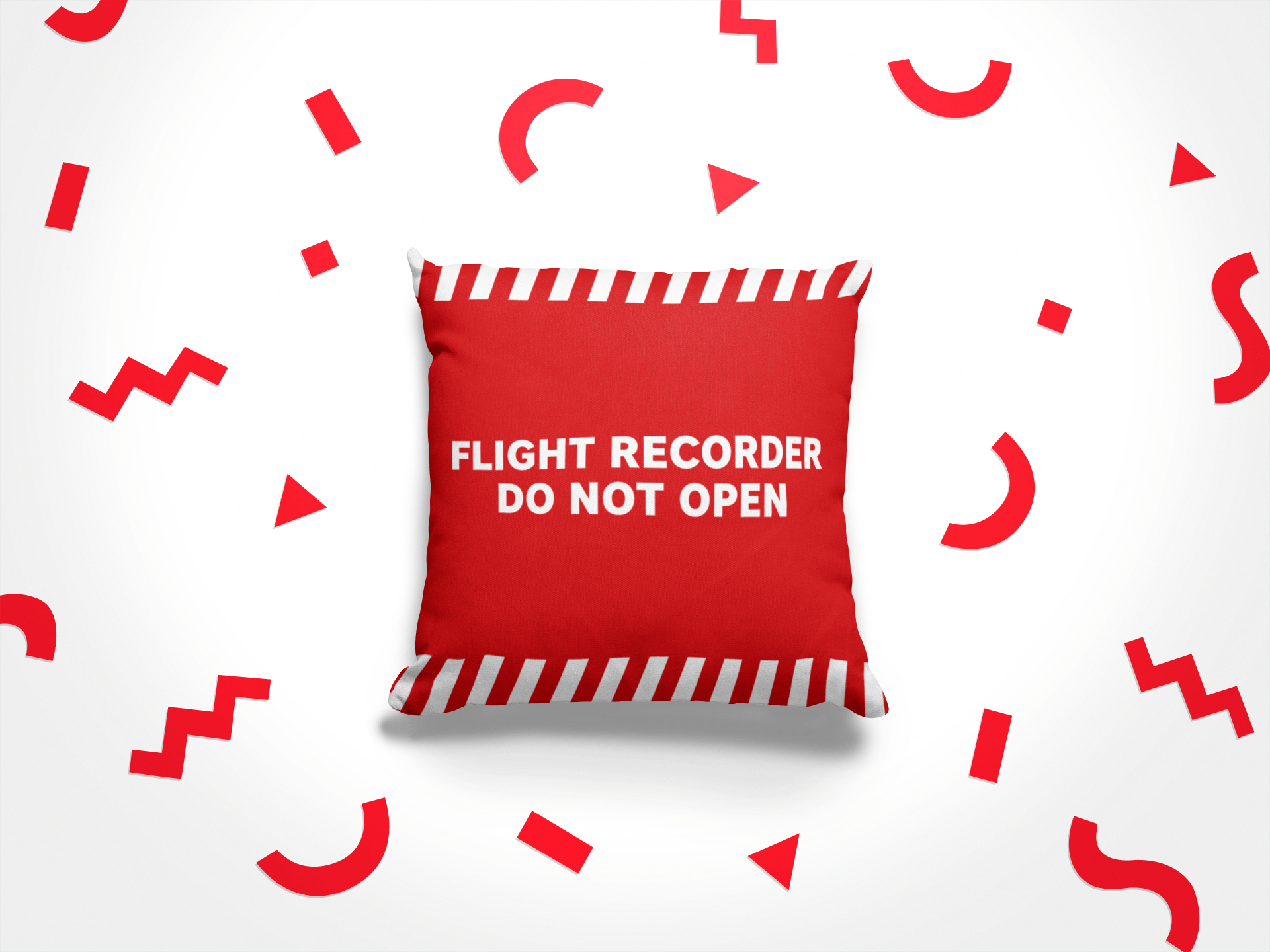 FlightRecorder Pillow - 25center.com