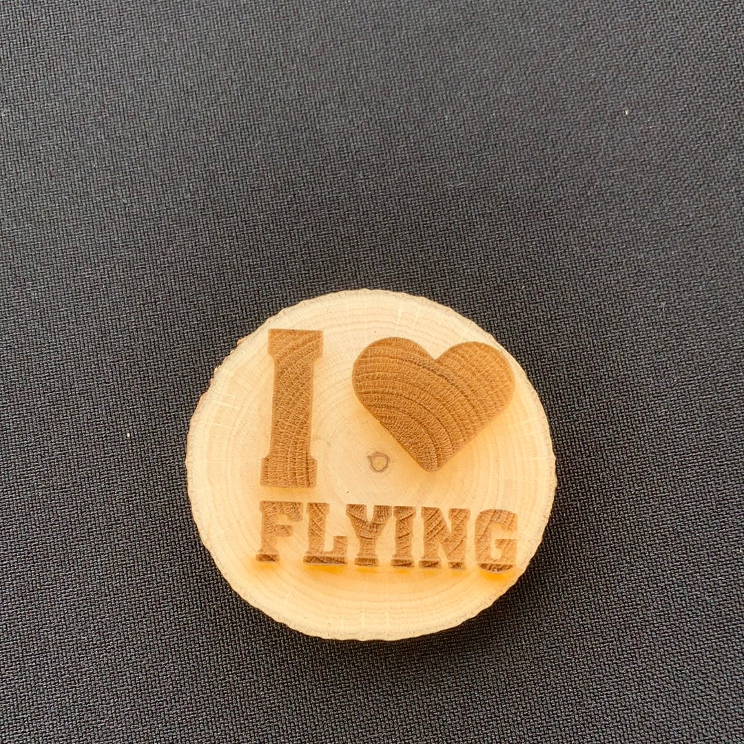 Nature Magnet I „love flying“
