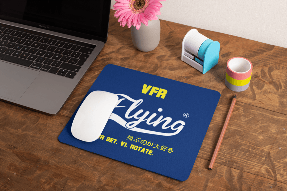 Mousepad VFR Flying - 25center.com