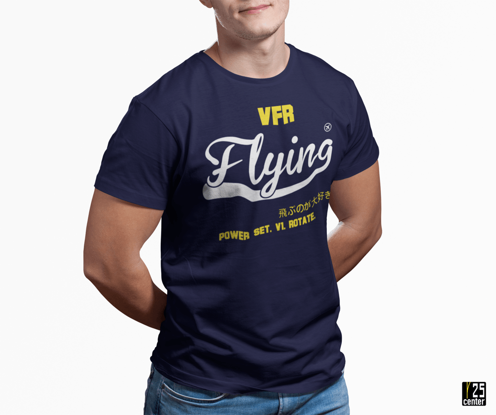 T-Shirt VFR Flying Japan - 25center.com