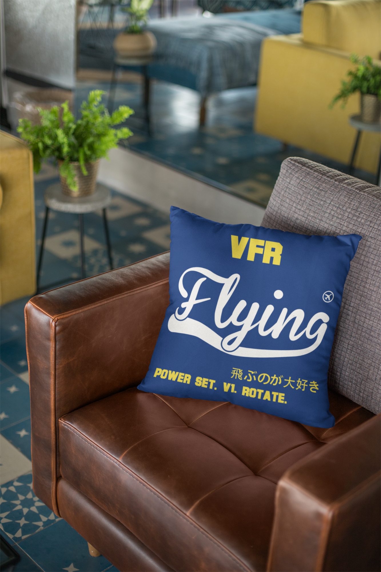 VFR FLYING Kissen | 25CENTER