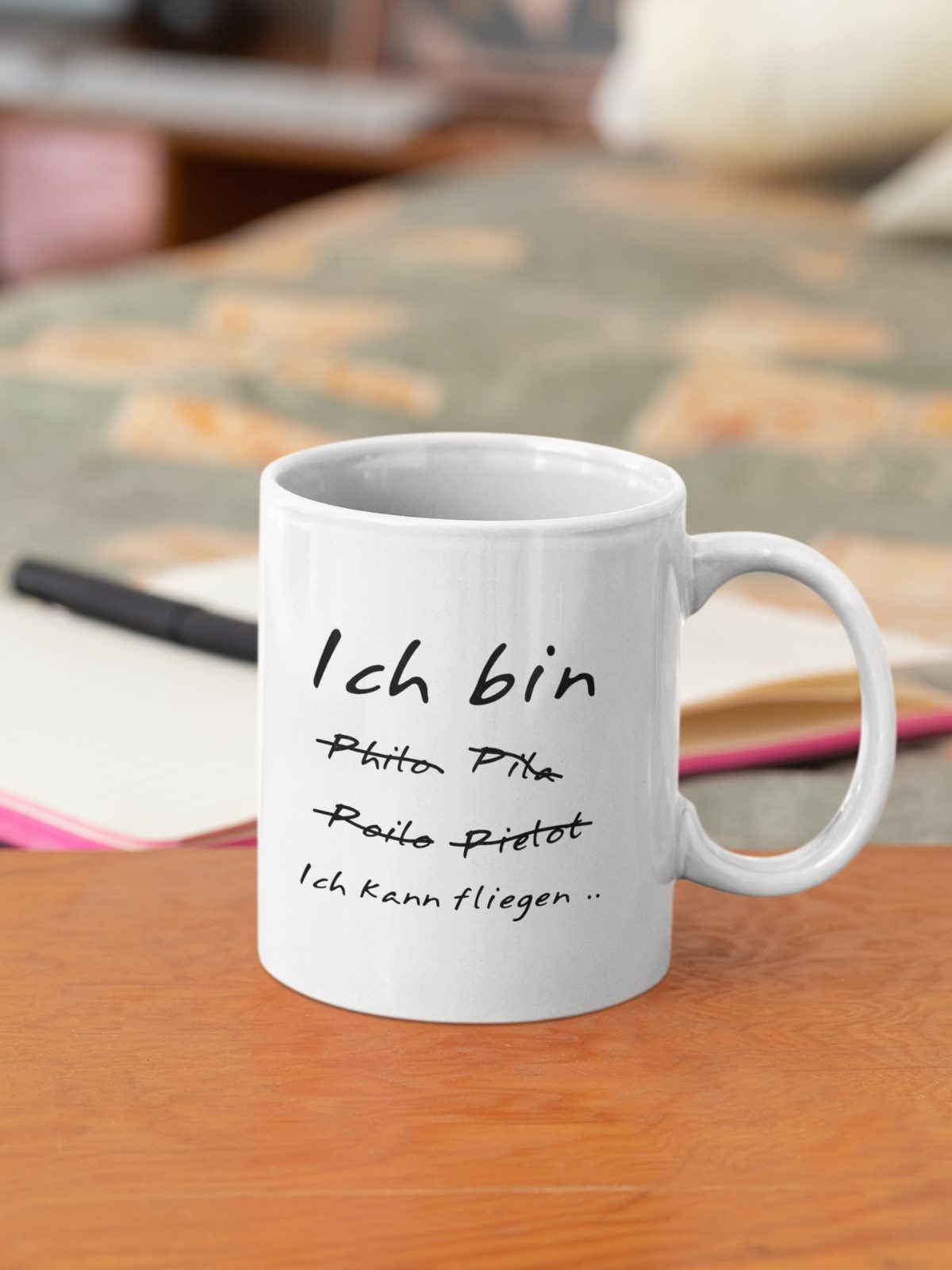ICH KANN FLIEGEN Tasse | 25CENTER