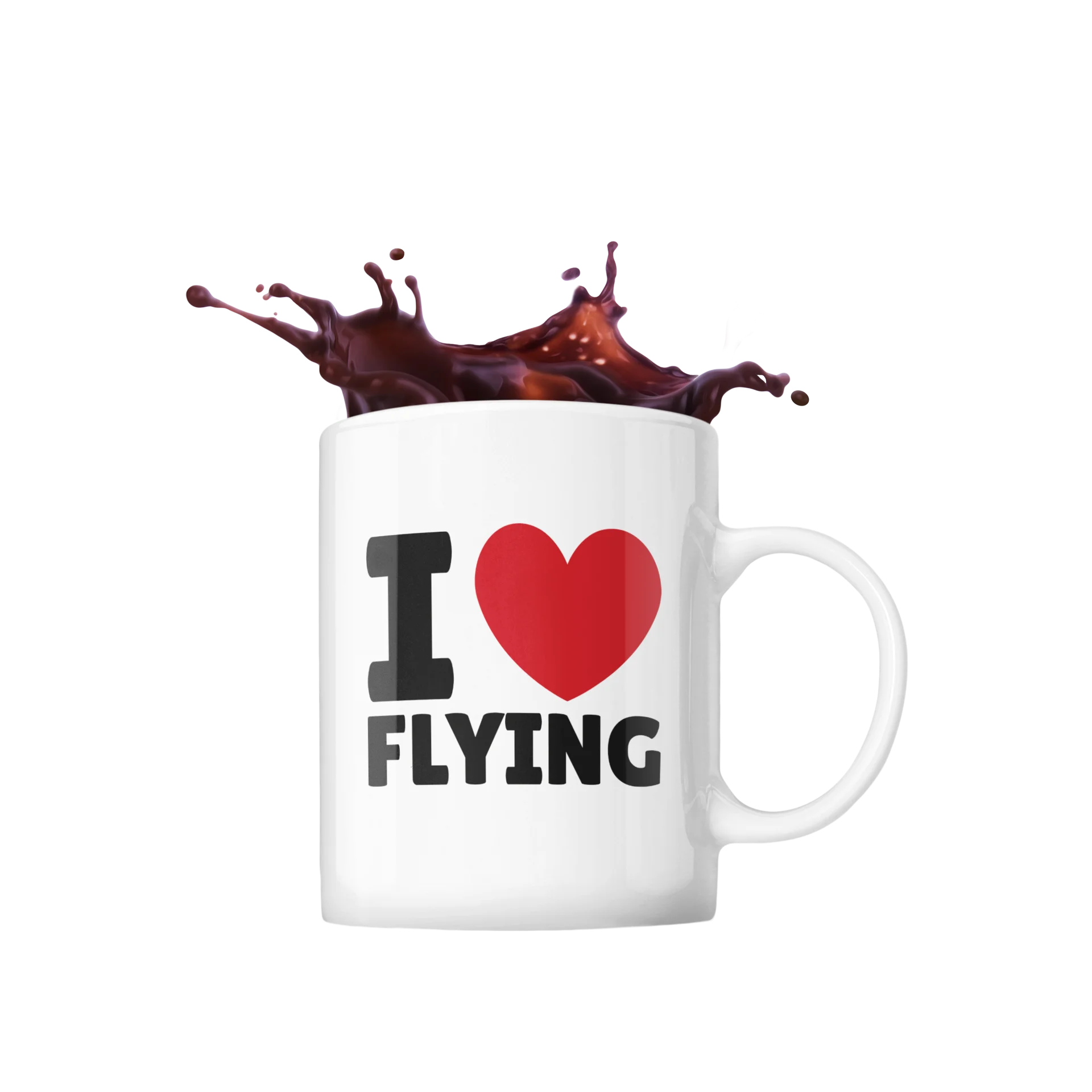I ♥ FLYING Tasse | 25CENTER