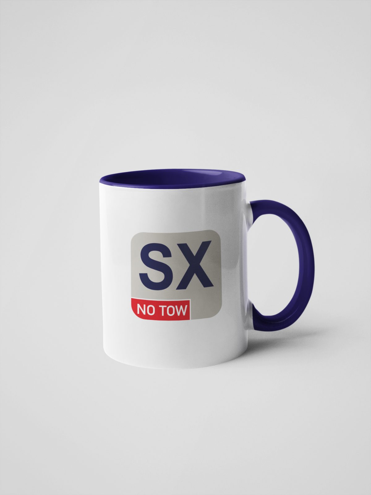 NO TOW SX Tasse blau | 25CENTER
