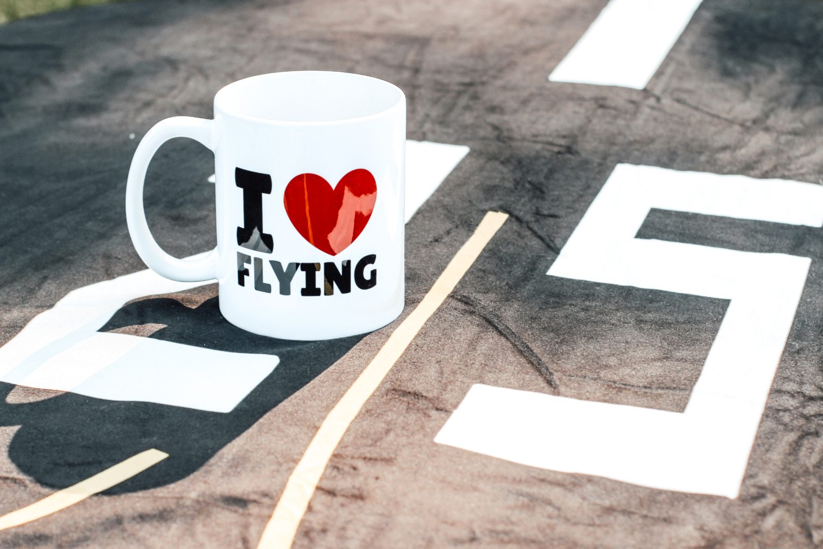 I ♥ FLYING Tasse – Ansicht 3 | 25CENTER